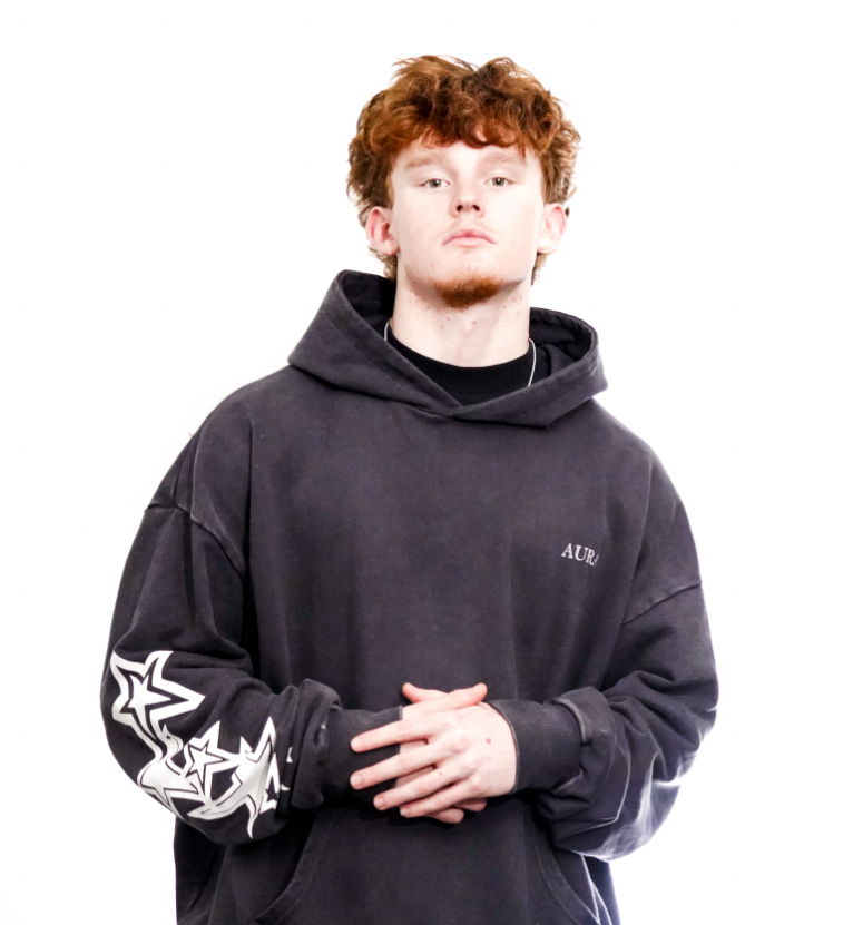 Heavyweight Oversized Hoodie – Charcoal Set
