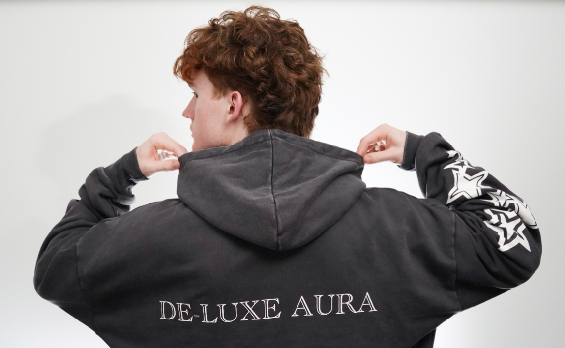 Heavyweight Oversized Hoodie – Charcoal Hoodie