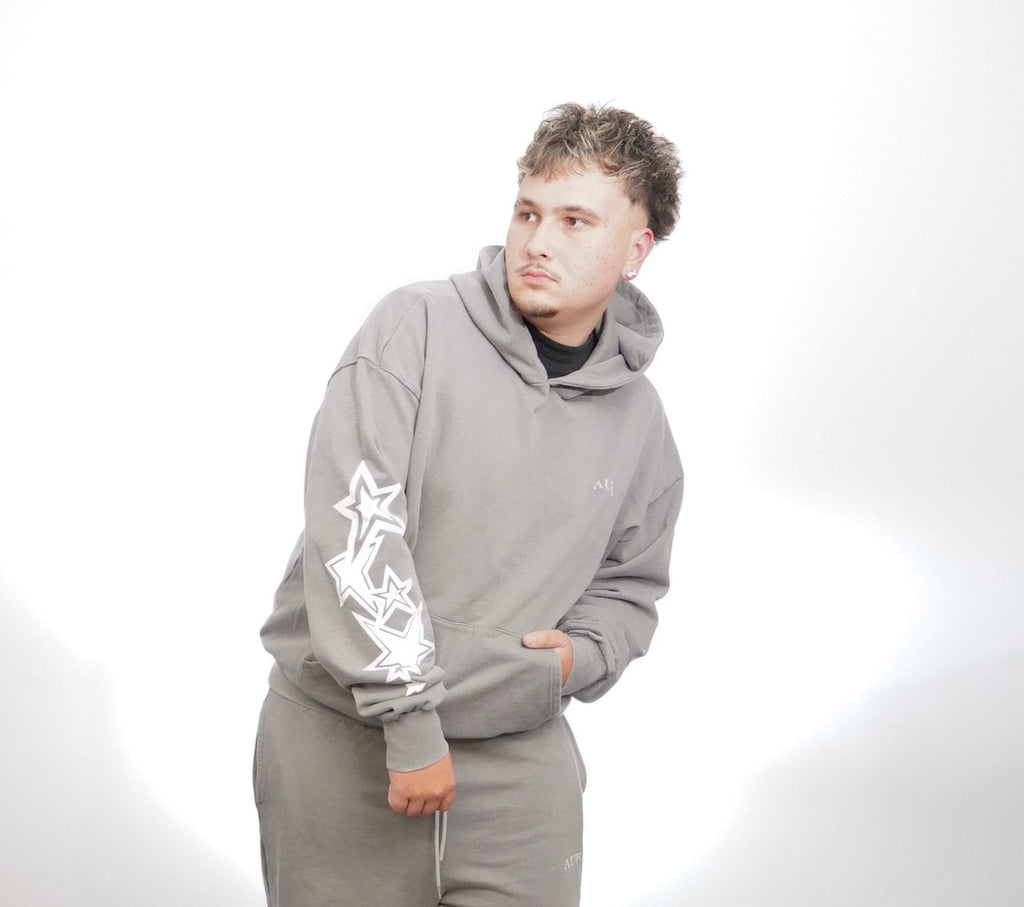 Heavyweight Oversized Hoodie – Cement Hoodie